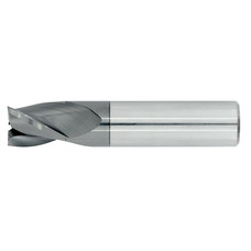 3/16" Diameter 3 Flute 3/8" Cut 2" Length 3/16" Round Shank Single End Square TiALN Standard Carbide End Mills