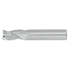 55/64" Diameter 3 Flute 1-1/2" Cut 4" Length 7/8" Round Shank Single End Square Uncoated Standard Carbide End Mills