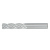1" Diameter 4 Flute 2-1/4" Cut 5" Length 1" Round Shank Single End Square Uncoated Standard Carbide End Mills