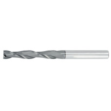 5/16" Diameter 2 Flute 1-1/2" Cut 6" Length 5/16" Round Shank Single End Square TiALN Standard Carbide End Mills