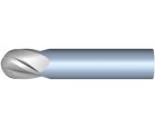3/32" Diameter 4 Flute 3/16" Cut 1-1/2" Length 1/8" Round Shank Single End Ball Nose Uncoated