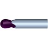 1" Diameter 2 Flute 1" Cut 3" Length 1" Round Shank Single End Ball Nose TiALN Standard Carbide End Mills