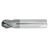 1" Diameter 4 Flute 1" Cut 3" Length 1" Round Shank Single End Ball Nose TiALN Standard Carbide End Mills