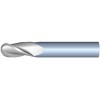 17/64" Diameter 3 Flute 7/8" Cut 2-1/2" Length 5/16" Round Shank Single End Ball Nose Uncoated Standard Carbide End Mills