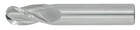 1/2" Diameter 3 Flute 1" Cut 3" Length 1/2" Round Shank Single End Ball Nose Uncoated