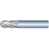 1" Diameter 4 Flute 1-1/2" Cut 4" Length 1" Round Shank Single End Ball Nose Uncoated Standard Carbide End Mills