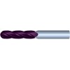 1" Diameter 4 Flute 2-1/4" Cut 5" Length 1" Round Shank Single End Ball Nose TiALN Standard Carbide End Mills