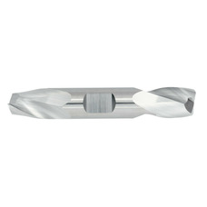 7/64" Diameter 2 Flute 7/32" Cut 1-1/2" Length 1/8" Round Shank Double End Square Uncoated Standard Carbide End Mills
