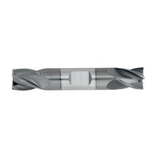 3/32" Diameter 4 Flute 3/16" Cut 1-1/2" Length 1/8" Round Shank Double End Square TiALN Standard Carbide End Mills