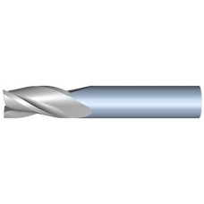 1mm Diameter 3 Flute 3mm Cut 38mm Length 3mm Round Shank Single End Square Uncoated Standard Carbide End Mills