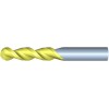 1" Diameter 2 Flute 2-1/4" Cut 5" Length 1" Round Shank Single End Ball Nose ZrN ULTRA High Performance End Mills for Aluminum