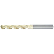 3/8" Diameter 2 Flute 1-3/4" Cut 4" Length 3/8" Round Shank Single End Ball Nose ZrN ULTRA High Performance End Mills for Aluminum