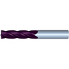 1/2" Diameter 4 Flute 2" Cut 4" Length 1/2" Round Shank Single End Square TiALN ULTRA High Performance End Mills