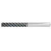 1/4" Diameter 5 Flute 1-1/2" Cut 4" Length 1/4" Round Shank Single End .020 Corner Radius TiALN  Standard Carbide End Mills