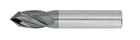 1/8" Diameter 4 Flute 1/2" Cut 1-1/2" Length 1/8" Round Shank Single End 90DEG TiALN Carbide Drill/Mill