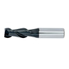 1/4" Diameter 2 Flute 3/4" Cut 2-1/2" Length 1/4" Round Shank Single End .020 Corner Radius DLC ULTRA High Performance End Mills for Aluminum