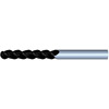 1/2" Diameter 3 Flute 3" Cut 6" Length 1/2" Round Shank Single End Ball Nose DLC ULTRA High Performance End Mills for Aluminum