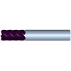 1/4" Diameter 6 Flute 3/4" Cut 2-1/2" Length 1/4" Round Shank Single End Square TiALN ULTRA High Performance End Mills