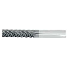 3/8" Diameter 7 Flute 1-1/4" Cut 3" Length 3/8" Round Shank .015 Corner Radius HEM High Efficiency Machining End Mills