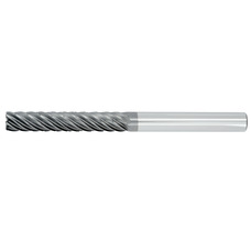 1/2" Diameter 7 Flute 3-1/4" Cut 6" Length 1/2" Round Shank .015 Corner Radius HEM Chip Breaker High Efficiency Machining End Mills