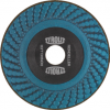 Premium 2in1 Rondeller 5" A24QBF Flexible Grinding Wheel 5" Grinding Discs