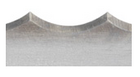 Scalloped Bandsaw Blade 122-3/4" Length .022" Thick 5/8" Wide