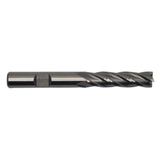 3/8" Diameter 4 Flute 1-1/2" Cut 3-1/4" Length 3/8" Weldon Shank Single End Square Clearance - Overstock Specials