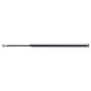 Ball Nose End Mill .020 × 1/8 x .030 LOC 2-1/2 OAL (.300″ Reach) 3 Flute Miniature Solid Carbide Miniature Decimal - Regular Length
