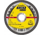 Cut Off Type 1 (Flat) 5 x 1/16(1.6mm) x 7/8 A646R for Steel & Stainless Steel Klingspor 340946