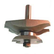 126R8-84BC Ogee Fillet Raised Panel Bit With Back Cutter 2 Flute 1/2" Shank Raised Panel Bits