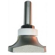 159R8-19 Bit for Solid Surface Inverted Round Over Bit 2 Flute 3/4" Radius 1/2" Shank Solid Surface (Corian) Bits