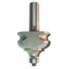 167R8-42 Moulding Bit 2 Flute 1/4" & 3/8" & 1/8" Radius 1-1/8" Cutting Height 1/2" Shank Moulding / Edge Forming Bits