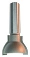 171R4-28 Sash Bar Joint Bit 2 Flute 3/4" Cutting Height 11/16" Radius 1/4" Shank
