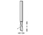 SCNF43DC O Flute Spiral Aluminum Downcut 5/16" Cutting Height 1/8" Diameter 1/8' Shank