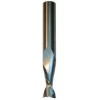 SCW46 Carbide Upcut Bit 2 Flute 1-1/8" Cutting Height 1/4" Diameter 1/4" Shank Spiral Bits