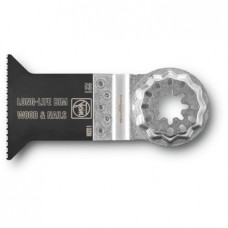 63502221260 Starlock Mount E-Cut Bi-Metal Long-Life 51mm Wide x 51mm Long 1-Pack E-Cut Blades for Oscillating Tools