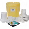 95-Gallon Industrial Spill Kits - Oil Only Drum 95 US gal. Stationary      
