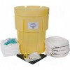 95-Gallon Economy Spill Kits - Oil Only Drum 95 US gal. Stationary      