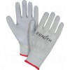 Natural Rubber Latex Palm Coated Fleece Lined Gloves Large (9) 10 Gauge Polyester Cotton Rubber Latex Fleece     Synthetic Gloves
