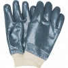 Heavyweight Nitrile Fully Coated Knit Wrist Gloves Large (9) Non-Knit Cotton Nitrile     Synthetic Gloves