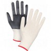 PVC Palm Coated Gloves Medium Poly/Cotton Single Sided 7 Guage White     Fabric Gloves