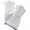 Standard Quality Goat Grain Gloves Small Unlined Goat Grain Gauntlet Leather     Leather Gloves