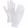 Poly/Cotton Inspection Gloves Ladies Poly/Cotton Unhemmed       Fabric Gloves