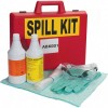 Lab Acid/Base Spill Kit Hazmat Case Portable       