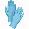 Blue Vinyl Examination Grade Gloves Small Vinyl 9.5