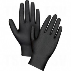 Heavyweight Black Nitrile Gloves Medium Nitrile 9.5
