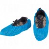 Shoe Covers Polyethylene Large Blue       Disposable Protective Clothing