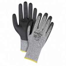 HPPE Polyurethane-Coated Gloves 2X-Large (11) 13 Gauge HPPE EN 388 Level 3 Polyurethane     Synthetic Gloves