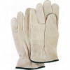 Grain Cowhide Drivers Gloves X-Large Unlined Grain Cowhide Keystone      Leather Gloves