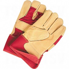 Thinsulate Lined Grain Pigskin Fitters Gloves 2X-Large Thinsulate Grain Pigskin Safety Rubberized     Leather Gloves